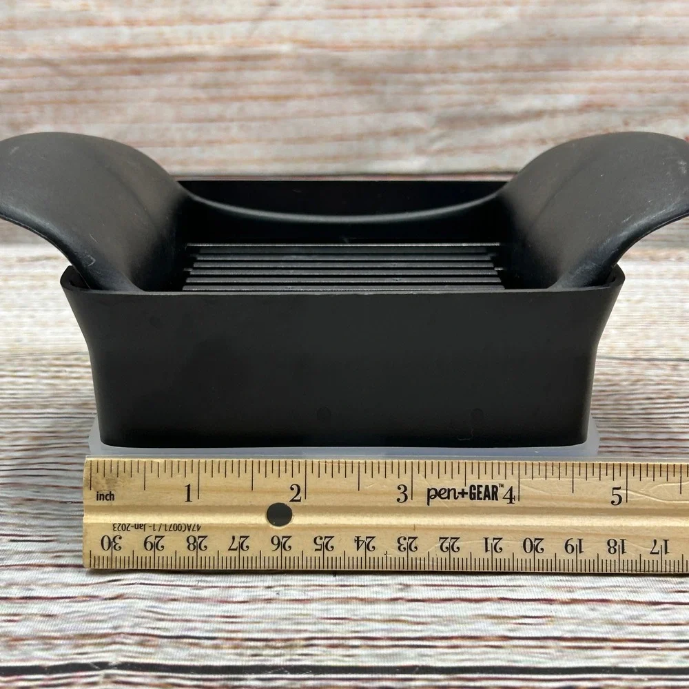 Pampered Chef Black Plastic Quick Vegetable Fruit & Cheese Slicer #1181‎